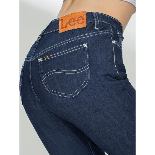 【尺码24】Lee商场同款433版型修身窄脚女牛仔裤显瘦LWS4335GE898 商品图3