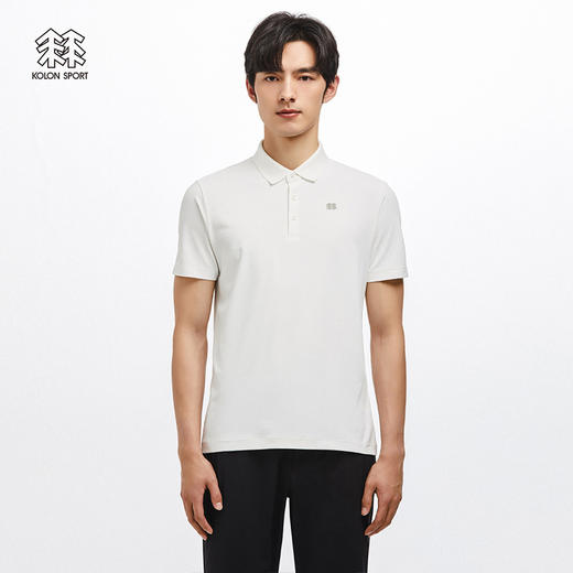 KOLONSPORT可隆POLO衫男款速干衣防晒短袖男士运动上衣保罗衫LHPT2MT535 商品图5
