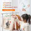 【10个】新生儿童伸缩衣架多功能小号宝宝防滑加厚晾衣撑架子 商品缩略图1