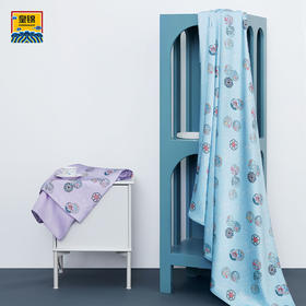 【皇锦】真丝被套印花单人桑蚕丝被套·皮球花