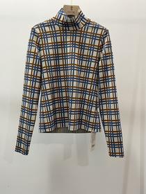 【内购不退换】【S1】臣禾格纹上衣打底衫9203050277