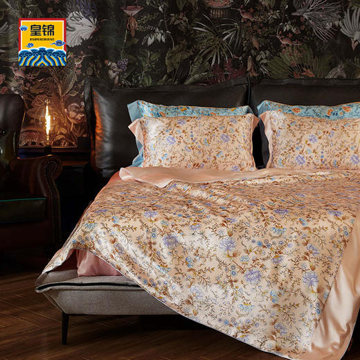 【皇锦】真丝印花蚕丝被-繁花似锦 商品图1