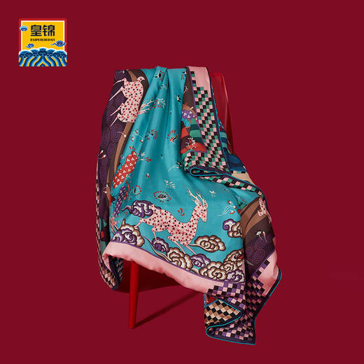 【皇锦】印花儿童蚕丝被·九色鹿 商品图0