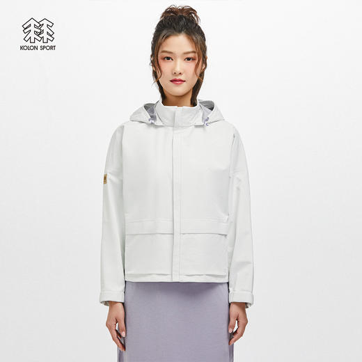 KOLONSPORT可隆【刘诗诗同款】户外休闲衣戈尔特斯软壳衣防风夹克防泼水外套LKWJ2MT606 商品图3