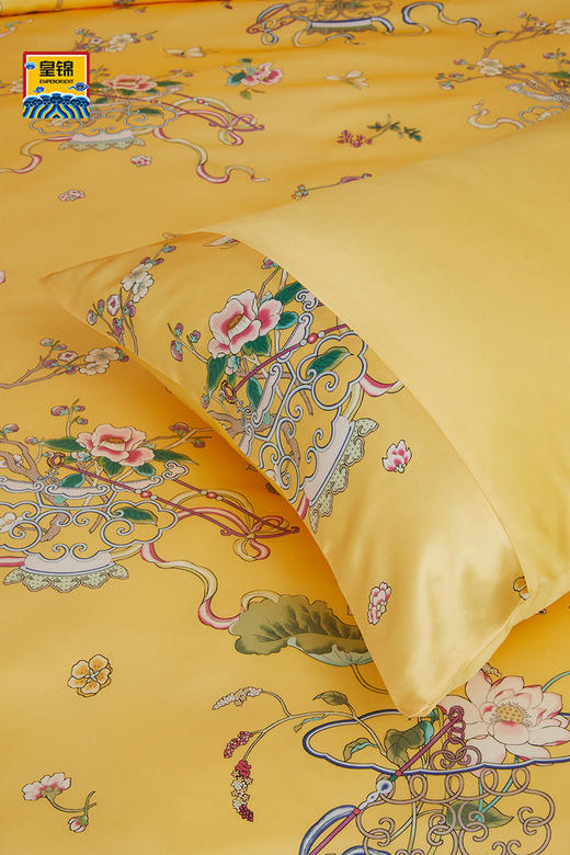 【皇锦】印花被套三件套·四季花篮 商品图4