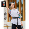 【Keith Haring联名】Lee21新品宽松白色女短袖T恤L440002YVK14 商品缩略图0