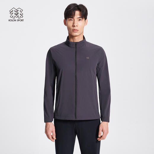 KOLONSPORT可隆防晒衣男款防泼水风衣凉感针织弹力夹克户外皮肤衣LHJK2MN165 商品图1