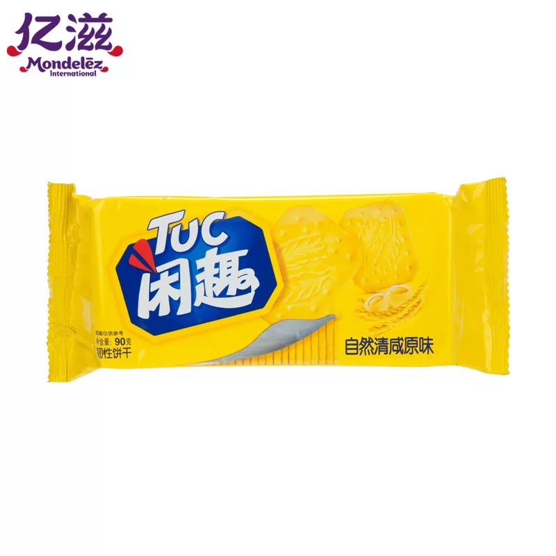卡夫闲趣饼干原味90g*5