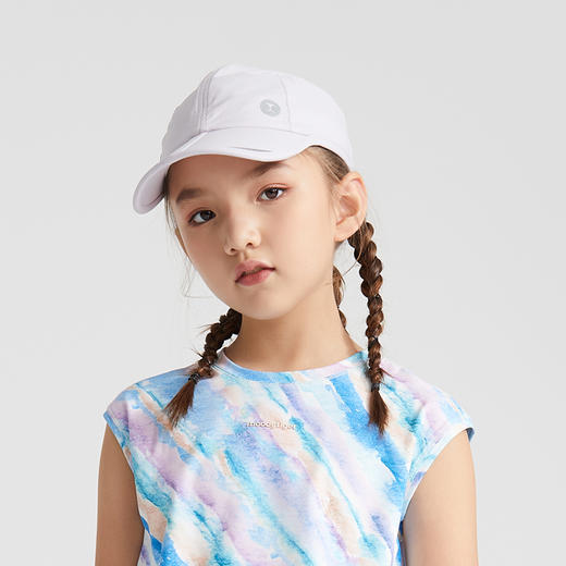 【22年夏】moodytiger儿童帽子2022夏季新品便携可折叠鸭舌帽遮阳运动棒球帽 M21532401 商品图3