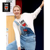 【Keith Haring联名】Lee 21新品宽松白色女卫衣L43611CUHK14 商品缩略图0