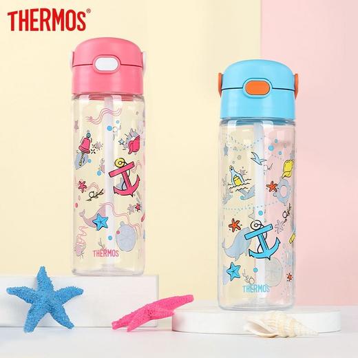 膳魔师航海探险系列TRITAN材质吸管杯粉色600ml 商品图5