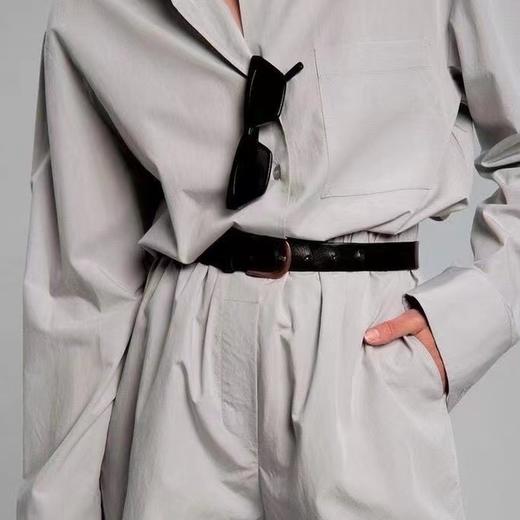 【à perles】丝光棉经典套装，方领衬衫➕腰头橡筋短裤（可单买），舒适时髦【清仓，不退不换】 商品图9