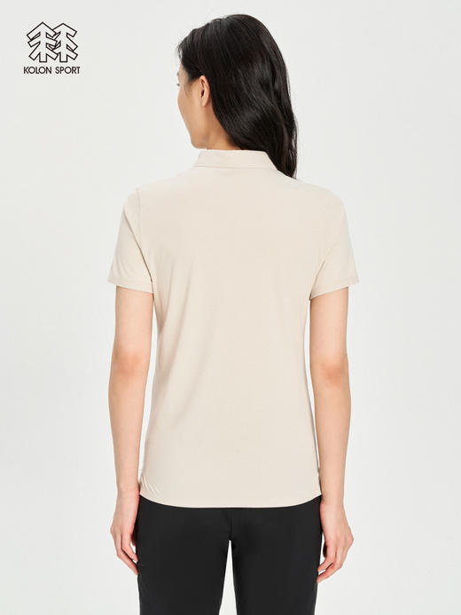KOLONSPORT可隆【刘诗诗同款】POLO女款防晒运动上衣速干保罗衫LKPT2MT564 商品图3