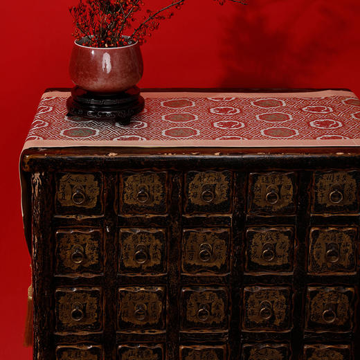 【皇锦】织锦桌旗·狮子 商品图4