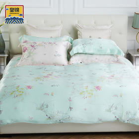 【皇锦】真丝三件套印花三件套-满庭芳