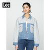 Lee商场同款22春夏新品舒适版浅蓝色拼色女外套LWT0024495TQ-291 商品缩略图0