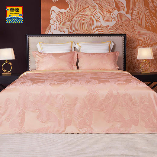 【皇锦】丝棉提花被套·蝴蝶 商品图0