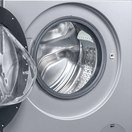 西门子9公斤大容量滚筒洗衣机 BLDC变频电机 智能除渍 随心控时 灵活降噪XQG90-WB24UL080W 商品图2