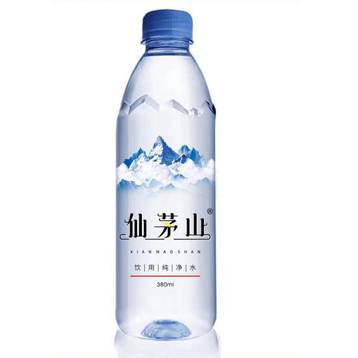 仙茅山饮用纯净水 380ML*24瓶【LY】 商品图0