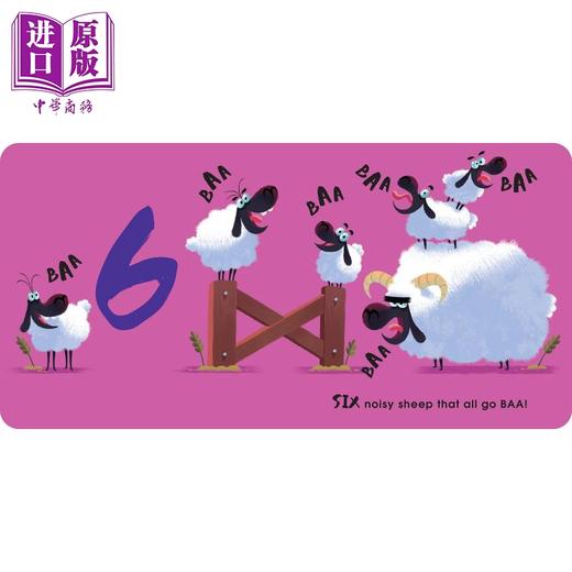 【中商原版】Animal 123 动物123 Nikolas Ilic 英文原版进口童书 低幼儿童早教绘本 英语 数数 数字启蒙 纸板书 2-5岁 商品图3