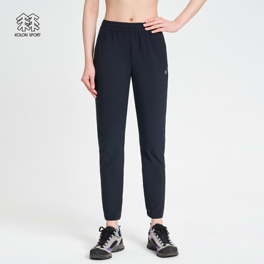 KOLONSPORT可隆户外休闲裤女款弹力凉感针织裤子防晒专业运动长裤LKLP2MN342 商品图0