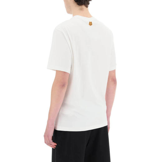 【二】KENZO 高田贤三 抽象大虎头 男士圆领短袖T恤 白色 FC55 TS201 4SA 01B 商品图2