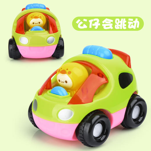 【好玩不用电 后轮驱动说走就走】儿童玩具惯性小汽车 男孩回力动物车工程车飞机挖机礼品 商品图9