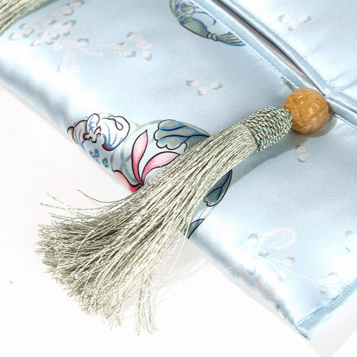 【皇锦】桑蚕丝纸巾盒·皮球花 商品图2