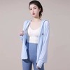 【黑科技防晒面料，这个夏天不怕晒】科技防晒 冰爽面料 快速排汗 轻盈速干 针织面料 连帽冰丝中长款科技防晒服 商品缩略图1