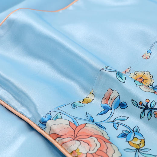 【皇锦】真丝印花蚕丝被-繁花似锦 商品图4