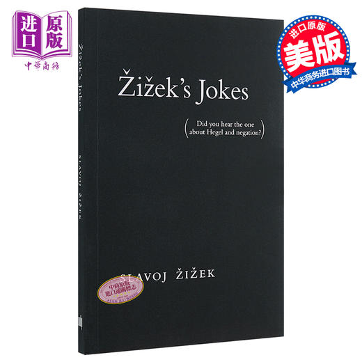 预售 【中商原版】齐泽克的玩笑：（你听说过黑格尔和否定性吗？）英文原版 Zizek's Jokes Slavoj Zizek MIT Press 哲学书籍 商品图0