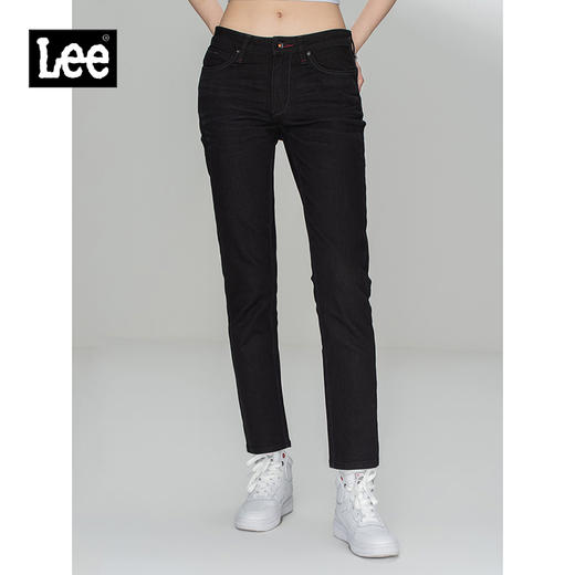 【腰围24】Lee商场同款401版标准小脚女牛仔九分裤显瘦LWZ4012VLBNG 商品图0