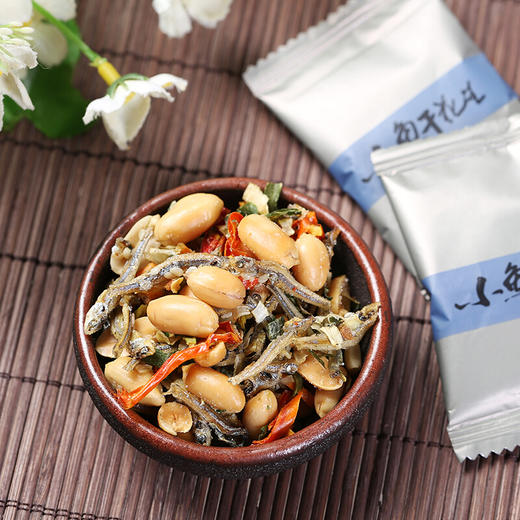 中国台湾盛香珍小鱼干花生80g 香酥脆辣 下酒好料 150014 商品图2