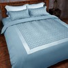 【皇锦】暖真丝被套印花空调桑蚕丝三件套·几何纹 商品缩略图2