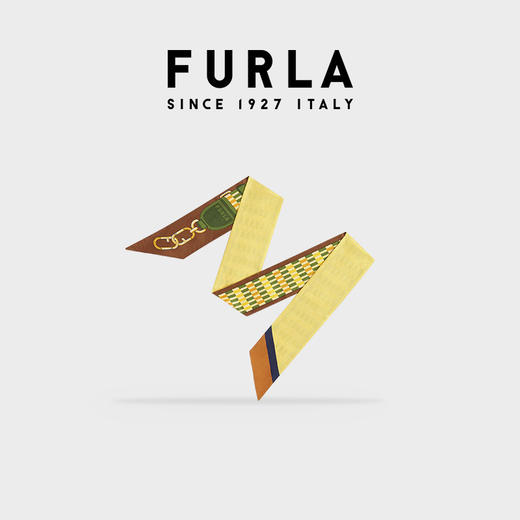 FURLA芙拉METROPOLIS 女士优雅真丝束发带 商品图2