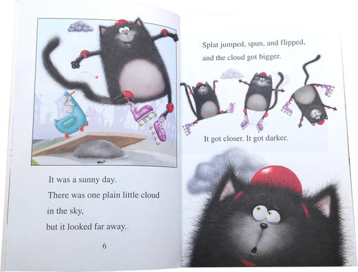 Splat the Cat 小啪嗒猫雷弟  i can read level 1 第一阶段分级读物 英文原版儿童启蒙阅读英语训练睡前图画绘本故事书 ICR1 正版进口童书 商品图2