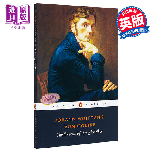预售 【中商原版】歌德：少年维特的烦恼 英文原版 The Sorrows of Young Werther Goethe 商品图0