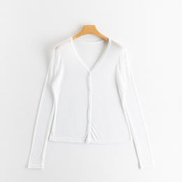 氧气小开衫女针织衫吊带外搭薄款披肩夏季上衣空调衫天丝防晒衫 商品图2