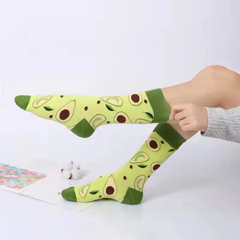 Happy socks同厂同款ins潮袜，好看耐穿 时尚美丽，给你生活添彩 8双/组 随机发