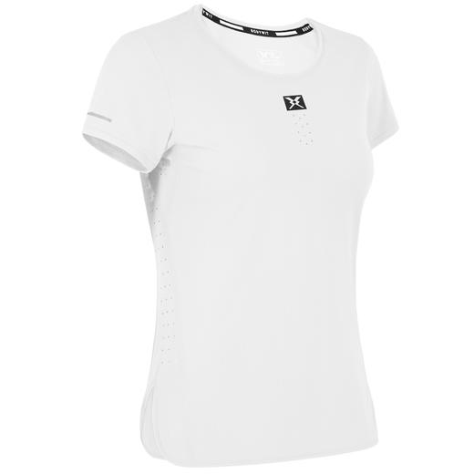 身体智慧BODYWIT女绝尘跑步短袖T恤马拉松速干修身时尚超轻透气薄 商品图5