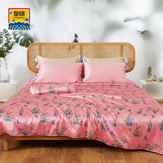 【皇锦】真丝印花双人被·兰兮 商品图0