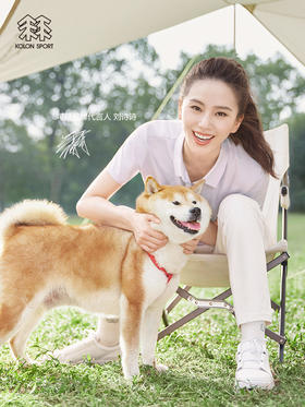 KOLONSPORT可隆【刘诗诗同款】POLO女款防晒运动上衣速干保罗衫LKPT2MT564