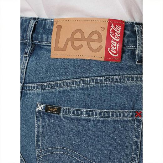 【尺码24-26】Lee可口可乐联名411舒适高腰小脚蓝女牛仔裤男友酷LWZ4115GL94U 商品图3