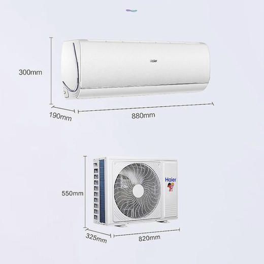 海尔（Haier）空调KFR-35GW/81@U1-Ct云畅 冰雪白 商品图13