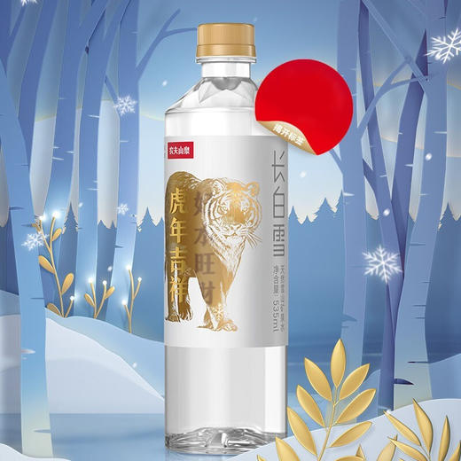 535ml农夫山泉长白雪矿泉水 商品图0