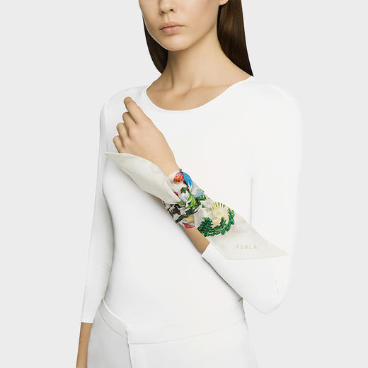 FURLA芙拉METROPOLIS 女士波点印花束发带 商品图1