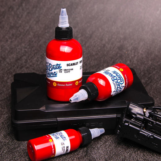 斯塔布瑞红色纹身色料惊蛰刺青器材 商品图8