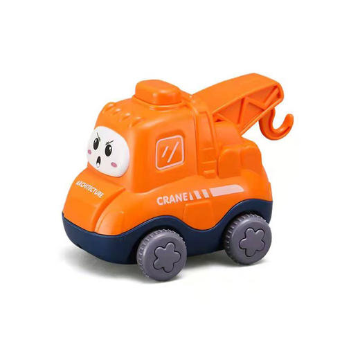 【好玩不用电 后轮驱动说走就走】儿童玩具惯性小汽车 男孩回力动物车工程车飞机挖机礼品 商品图10