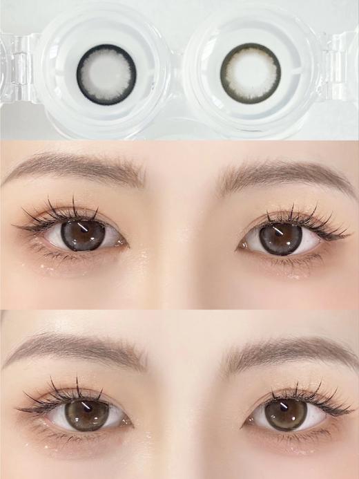 yukicon日抛新品- 黑茶灰（10片） 商品图5