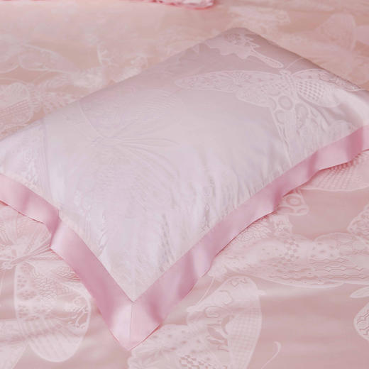 【皇锦】丝棉提花枕套·蝴蝶 商品图2